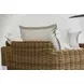 Playa Soothe Pearl Upholstered Oversized Outdoor Swivel Club Chair with Flange Welt