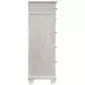 Silver Sands Gray 5 Drawer Chest