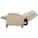 Vermont Pearl Glow Leather Recliner