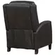 Vermont Slate Noire Leather Recliner