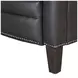 Vermont Slate Noire Leather Recliner