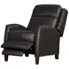 Vermont Slate Noire Leather Recliner
