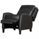 Vermont Slate Noire Leather Recliner