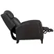 Vermont Slate Noire Leather Recliner