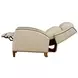 Vermont Pearl Glow Leather Power Recliner