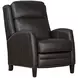 Vermont Slate Noire Leather Power Recliner