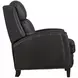 Vermont Slate Noire Leather Power Recliner