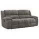 Branton Cabot Stone Manual Reclining Living Room Set with USB Charging