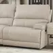 Whitman Verona Linen Leather 7 Piece Modular Power Reclining Sectional