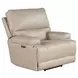 Whitman Verona Linen Cordless Power Recliner with Power Headrest