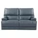 Whitman Verona Azure Cordless 65" Power Reclining Loveseat with Power Headrest