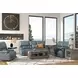 Whitman Verona Azure Cordless 65" Power Reclining Loveseat with Power Headrest