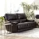 Whitman Verona Coffee Cordless 65" Power Reclining Loveseat with Power Headrest