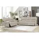 Whitman Verona Linen Cordless 65" Power Reclining Loveseat with Power Headrest