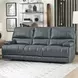 Whitman Verona Azure Cordless 89" Power Reclining Sofa with Power Headrest