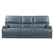 Whitman Verona Azure Cordless 89" Power Reclining Sofa with Power Headrest