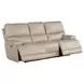 Whitman Verona Linen Cordless 89" Power Reclining Sofa with Power Headrest