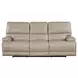 Whitman Verona Linen Cordless 89" Power Reclining Sofa with Power Headrest