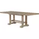 Napa Brown 72" Extendable Rectangular Counter Height Dining Room Set