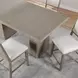 Lily Brown Extendable Counter Height Dining Table