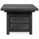 Plum Creek Ravenwood Black 104" Extendable Rectangular Dining Table