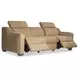 Flynn Brown Leather 94" Power Motion Sofa