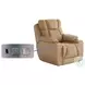 Challenger Maximus Caramel Power Headrest Wall Hugger Big Mans Recliner