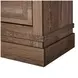 Coventry Hall Pecan 2 Drawers Nightstand