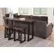 Jennings Brown 60" Rectangular Counter Height Table Set