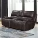 Brookings Charcoal Power Recliner Living Room Set with USB Charging