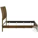 Ballard Walnut Brown Full Sleigh Bed
