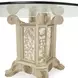 Platine de Royale Champagne 54" Round Dining Table