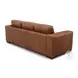 Inglewood Vintage Brown Derby Leather 92" Sofa