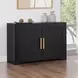 Aubrey Black 2 Door Server
