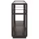Glaze Cola Rectangular Glass Top Console Table
