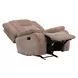 Bruno Plush Tobacco Reclining Living Room Set
