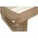 Bradford Riverbed Beige Rectangular Marble Top End Table
