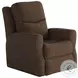 Fame Athens Truffle Wall Hugger Recliner
