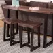 Jennings Brown 60" Rectangular Counter Height Table Set