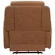 Auburn Wrangler Clay Leather Glider Recliner