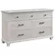 Silver Sands Gray Upholstered Panel Bedroom Set