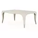 London Place Creamy Pearl 122" Extendable Rectangular Dining Table