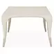 London Place Creamy Pearl 122" Extendable Rectangular Dining Table