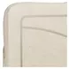 London Place Creamy Pearl 122" Extendable Rectangular Dining Table