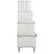 London Place Creamy Pearl 6 Drawer Chest