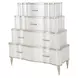 London Place Creamy Pearl 6 Drawer Chest
