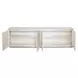 London Place Creamy Pearl 78" Media Cabinet