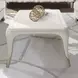 London Place Creamy Pearl Rectangular Cocktail Table