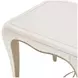 London Place Creamy Pearl Rectangular End Table