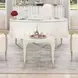 London Place Creamy Pearl Rectangular End Table